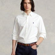 Men's Garment-Dyed Oxford Shirt - White
