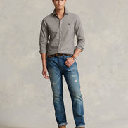 Men's Garment-Dyed Oxford Shirt - Perfect Gray