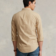 Men's Garment-Dyed Oxford Shirt - Surrey Tan