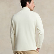 Men's Estate-Rib Cotton Quarter-Zip Pullover