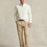 Men's Estate-Rib Cotton Quarter-Zip Pullover