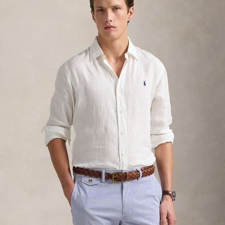 Men's Classic-Fit Linen Shirt