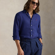 Men's Classic-Fit Linen Shirt