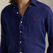 Men's Classic-Fit Linen Shirt