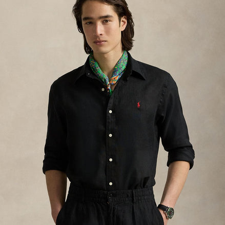 Men's Classic-Fit Linen Shirt