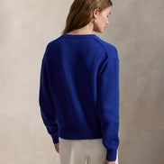Women's Polo Bear Crew Neck Sweater
