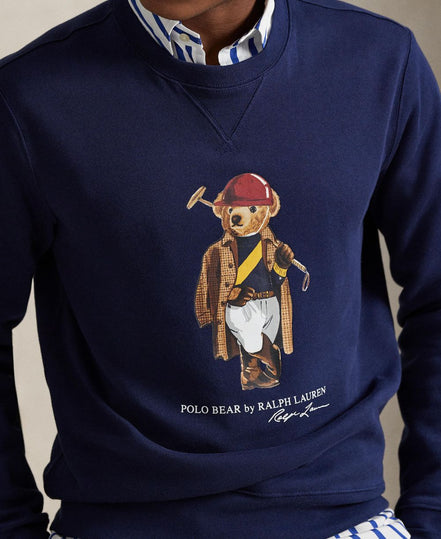 Men’s Polo Bear Crewneck Sweatshirt