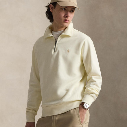 Men's Loopback Fleece Quarter-Zip Sweatshirt