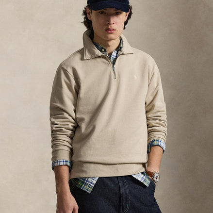 Men's Loopback Fleece Quarter-Zip Sweatshirt