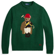 Men's Polo Bear Roll Neck Sweater