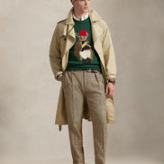 Men's Polo Bear Roll Neck Sweater