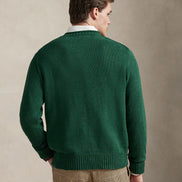 Men's Polo Bear Roll Neck Sweater