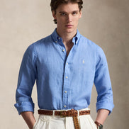 Men's Classic-Fit Linen Shirt