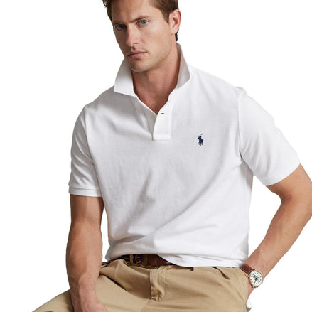 Men's Classic-Fit Mesh Polo Shirt