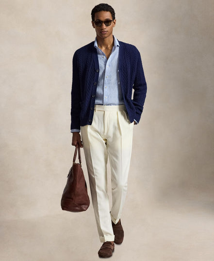Men's Classic-Fit Linen Shirt