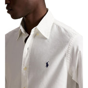Men's Garment-Dyed Oxford Shirt - White