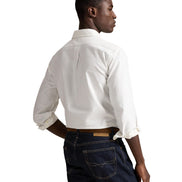 Men's Garment-Dyed Oxford Shirt - White