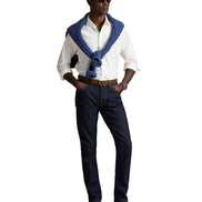 Men's Garment-Dyed Oxford Shirt - White