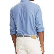 Men's Garment-Dyed Oxford Shirt - Bastille Blue