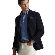 Men's Garment-Dyed Oxford Shirt - Bastille Blue