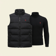 RL Estate Quilted Vest & Pullover Set (CLEARANCE)
