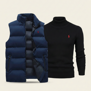 RL Estate Quilted Vest & Pullover Set (CLEARANCE)