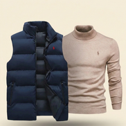 RL Estate Quilted Vest & Pullover Set (CLEARANCE)