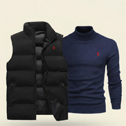 RL Estate Quilted Vest & Pullover Set (CLEARANCE)