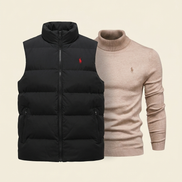 RL Estate Quilted Vest & Pullover Set (CLEARANCE)