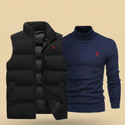 RL Estate Quilted Vest & Pullover Set (CLEARANCE)