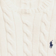 Cable-Knit Cotton Jumper - Cream